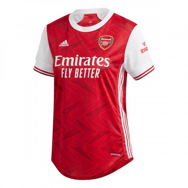 Camiseta Arsenal 1ª Mujer 2020-2021 Rojo